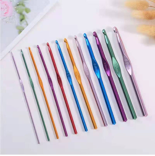 Color Alumina Single Head Knitting Crochet DIY Knitting Crochet Set