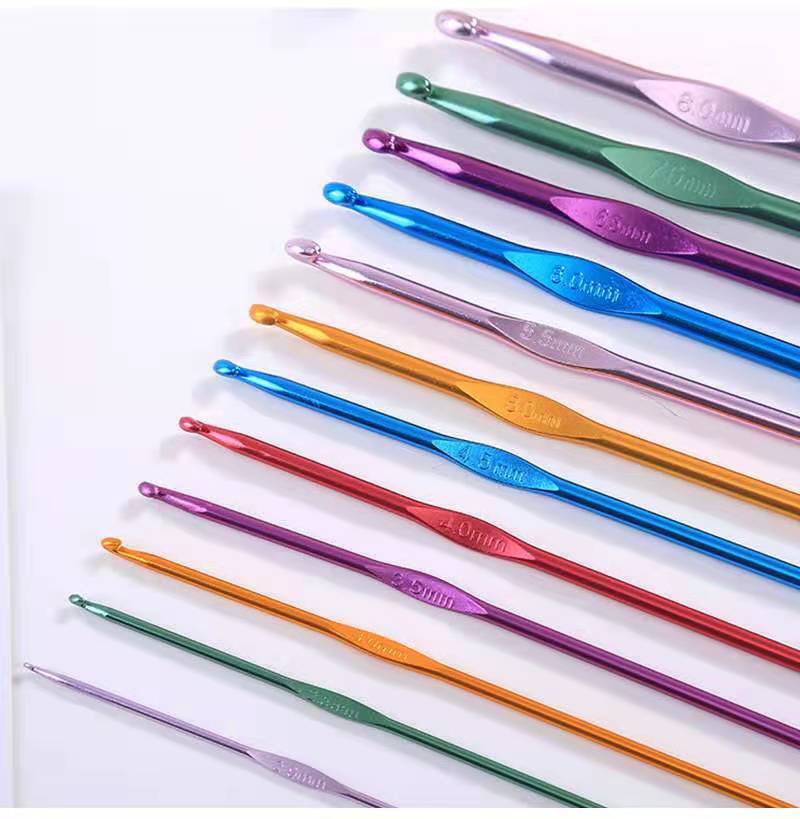 Color Alumina Single Head Knitting Crochet DIY Knitting Crochet Set