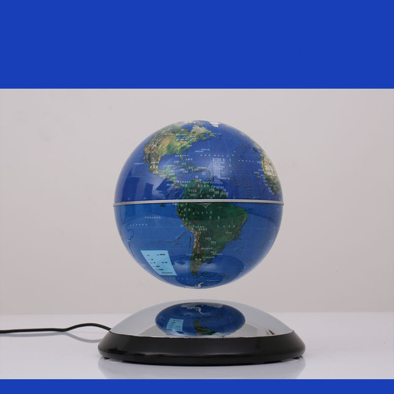 Magnetic Levitation Globe Rotation 6 Inch Mirror Base Office Ornaments Patent Manufacturers